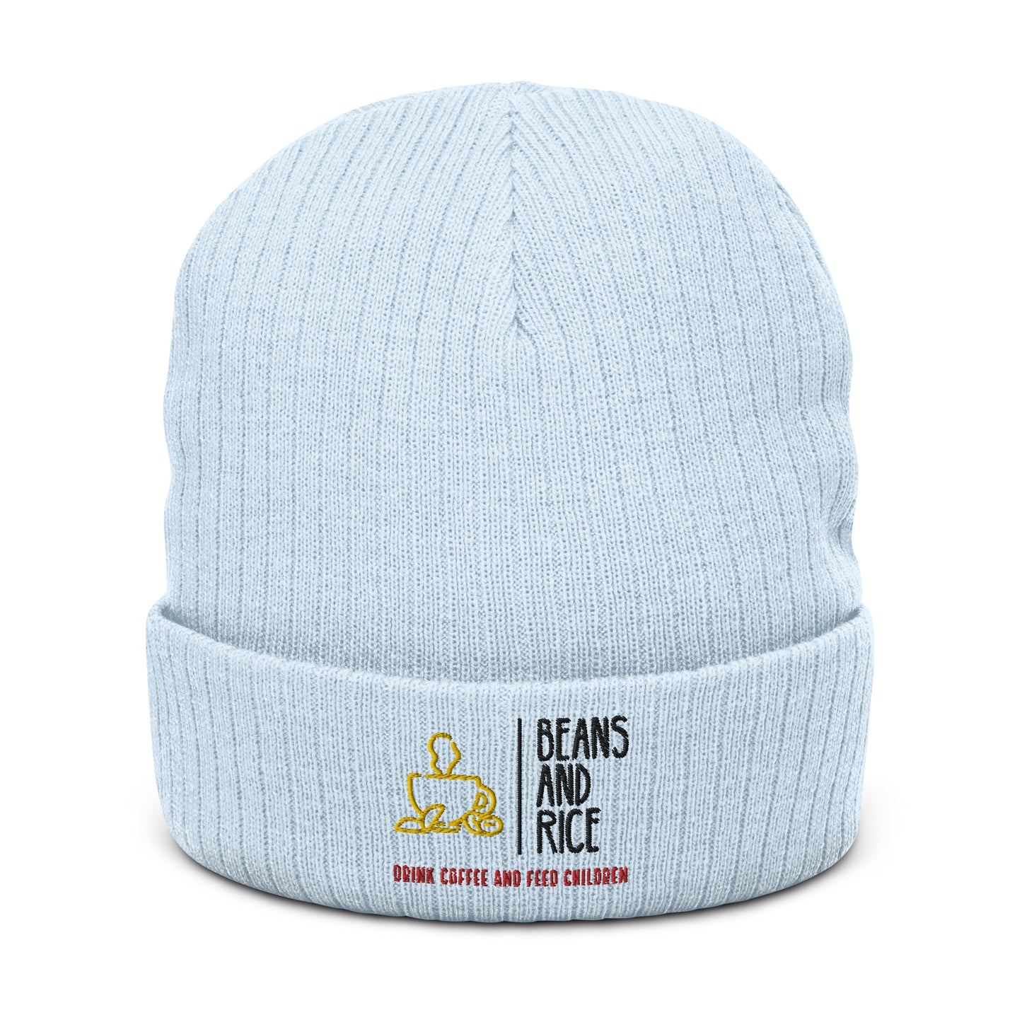 Ribbed knit beanie