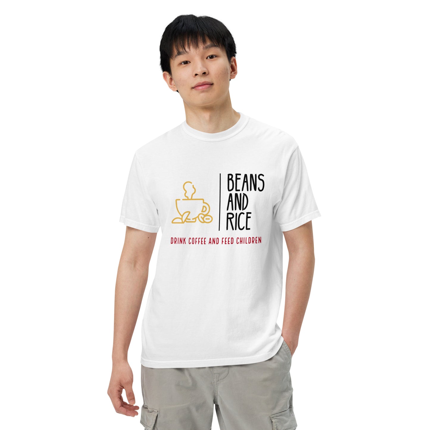 Unisex garment-dyed heavyweight t-shirt
