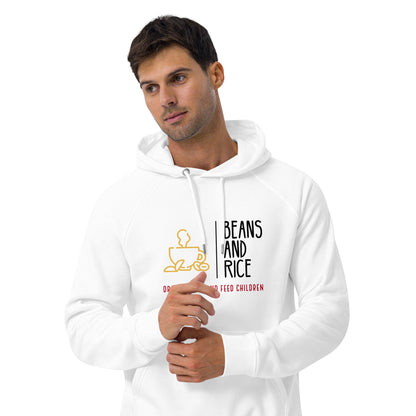 Unisex eco raglan hoodie