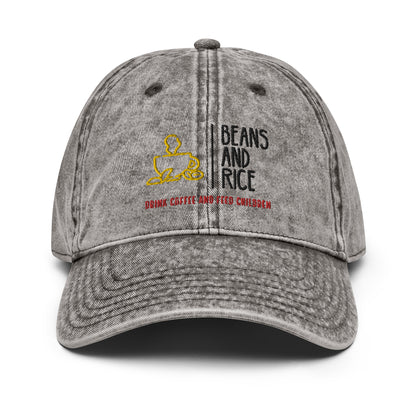 Vintage Cotton Twill Cap