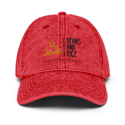 Vintage Cotton Twill Cap